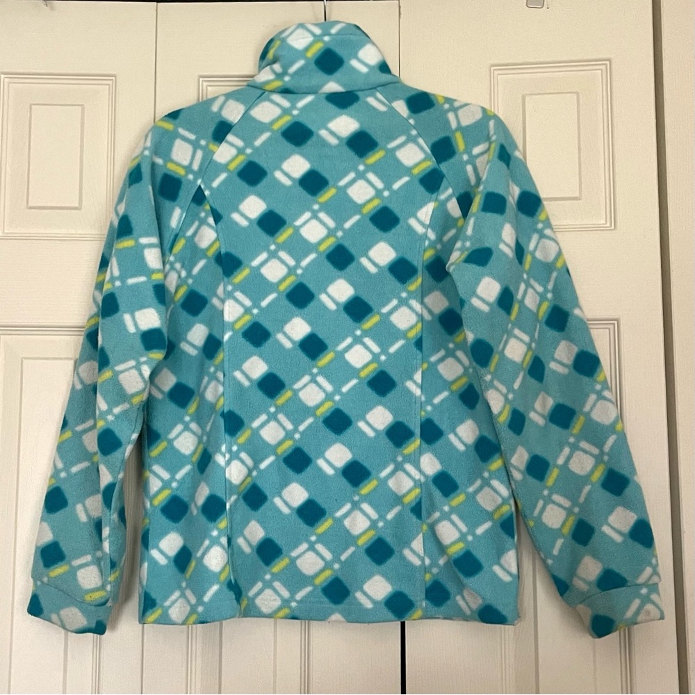 Columbia Full Zip Patterned Fleece